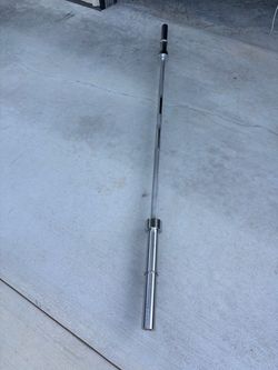 FITNESS GEAR 45Lb Olympic barbell 7ft. $70 2