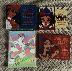 4 Beauty Creations Eyeshadow Palettes. All new!