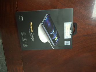 15W Fast Wireless Charger Qi-Compatible Apple iPhone Samsung Pixel LG