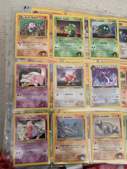 Vintage Pokémon Gym Heroes Lot