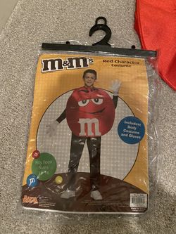 Red M&M Halloween Costume