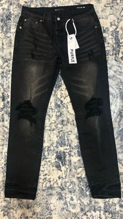 Purple jeans
