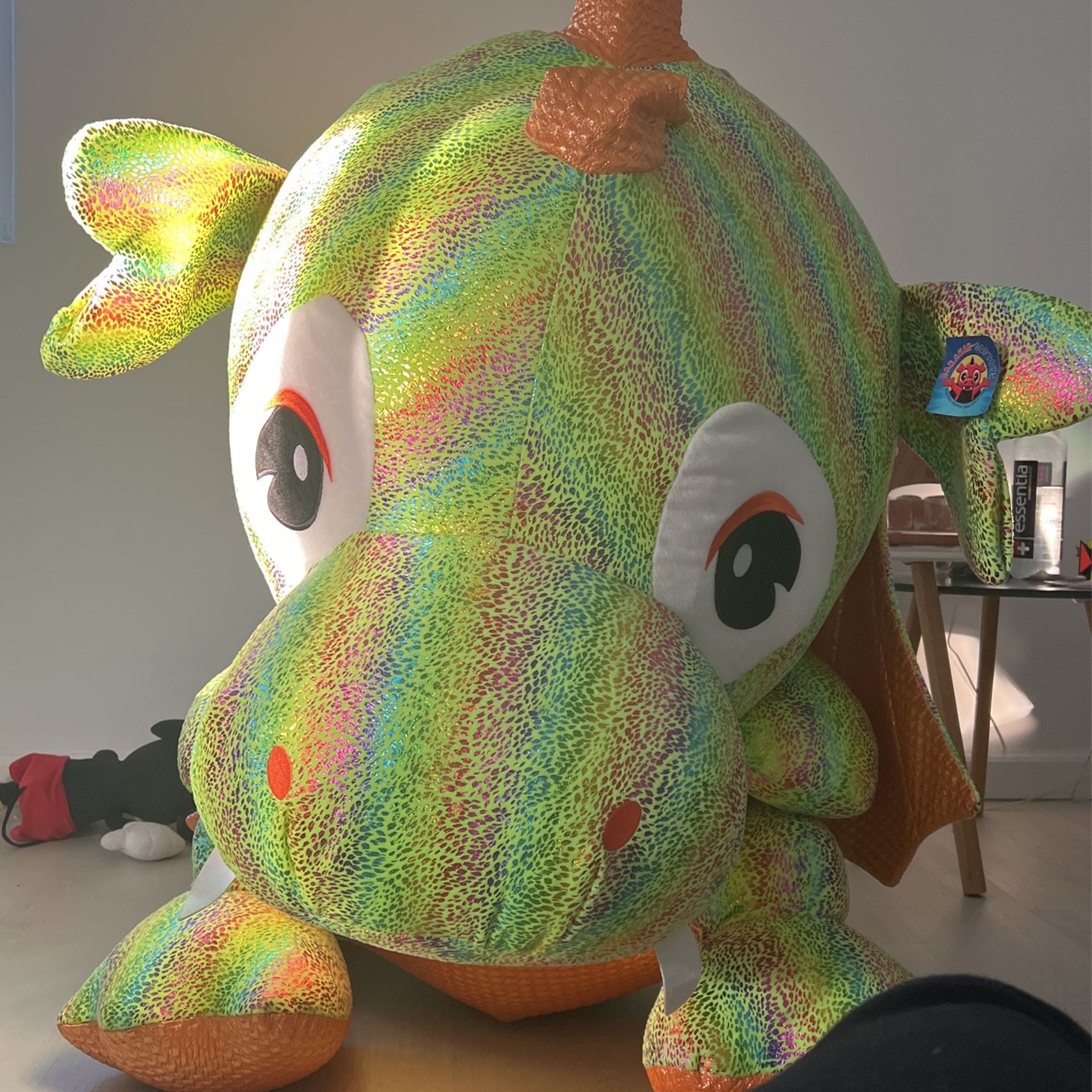 FREE DELIVERY Green Dragon Giant Plush