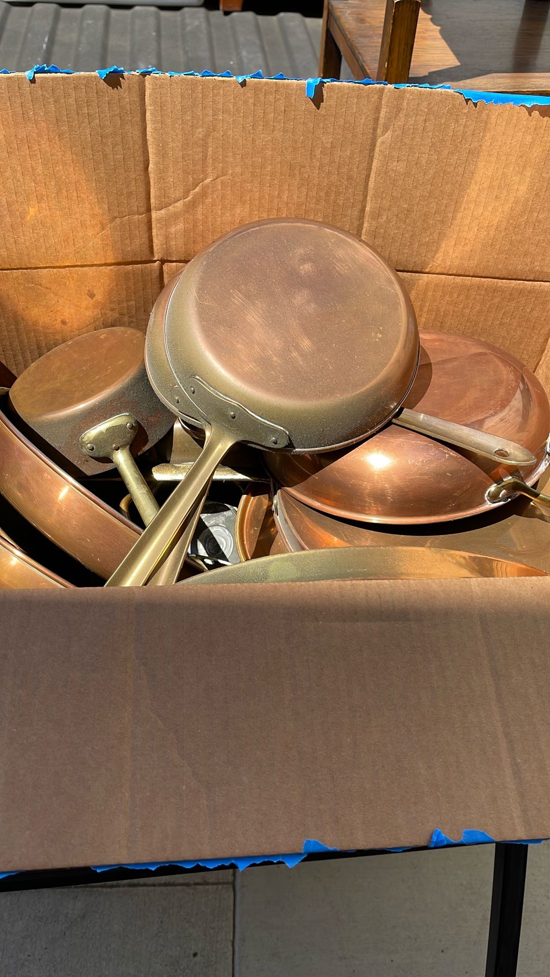 Copper Kitchen Pans Made In Portugal