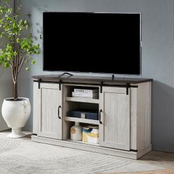 New Barn Door TV Stand In Box 