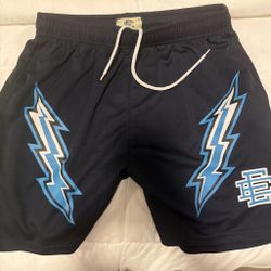Eric Emanuel Blue Lightning Shorts