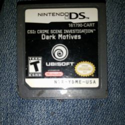 Nintendo DS Game Dark Motives