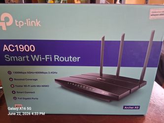 Smart Wi-Fi Router AC 1900