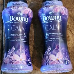 Brand New Bottles Of Downy Infusions In Wash Scent Boosters Lavender And Vanilla Bean Scent 24.0 Oz