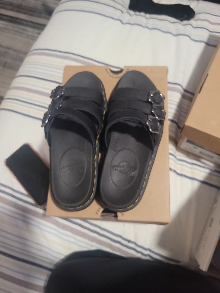 Dr Marten Blaire Slide Black