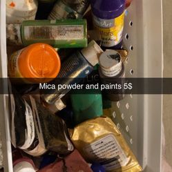 Paint And Mica Powder 