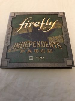 NEW Loot Crate exclusive Firefly patch