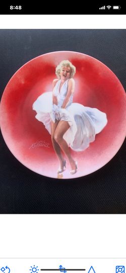 Marilyn Monroe Collectible Plates