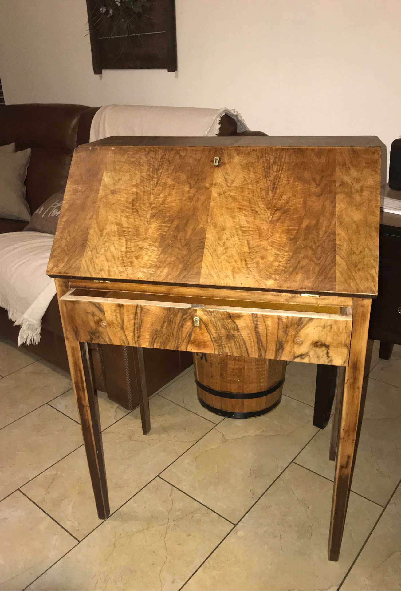 Old rustic antique Desk