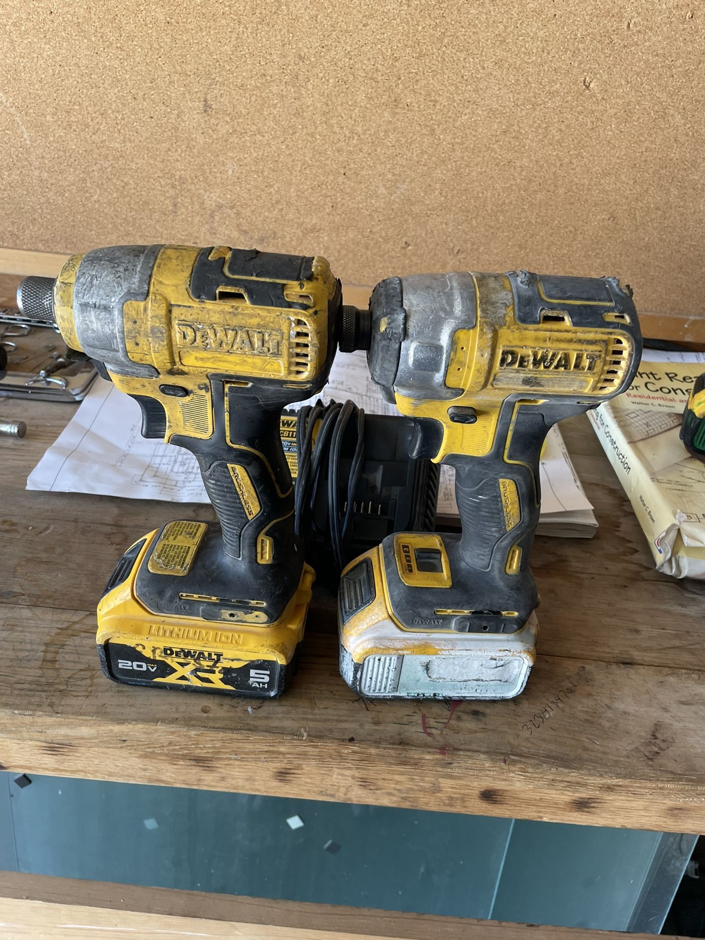 Two Dewalt Impacts