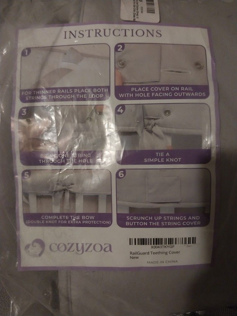 Crib Rail Covers