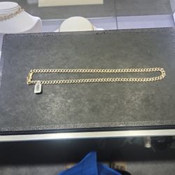 Real 10k Royal Monaco Cuban Diamond Cut Chain