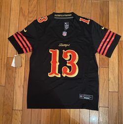 Black 49ers rivalry Purdy jersey