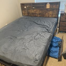 Queen size bed frame