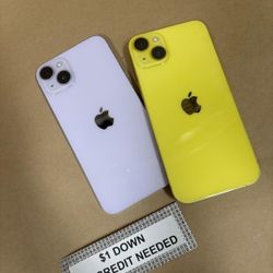 Apple IPhone 14 Plus 5G - Only $1 Today Pay The Rest Later! 