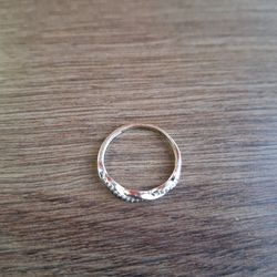 Promise Gold Ring For Woman