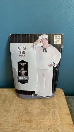 HALLOWEEN SAILOR ADULT PLUS SIZE COSTUME