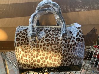 Animal print hand bag
