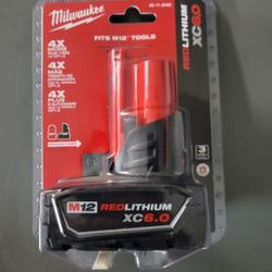 Milwaukee M12 Battery 6.0