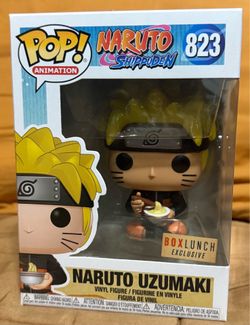 Naruto Shippuden 823 Naruto Uzamaki Box Lunch Exclusive Sticker Funko Pop