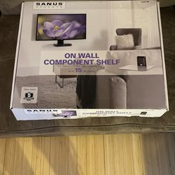 On Wall Component Shelf Tv Lap Top 