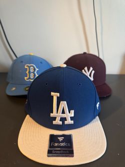 Three hats 7 3/8 & SnapBack
