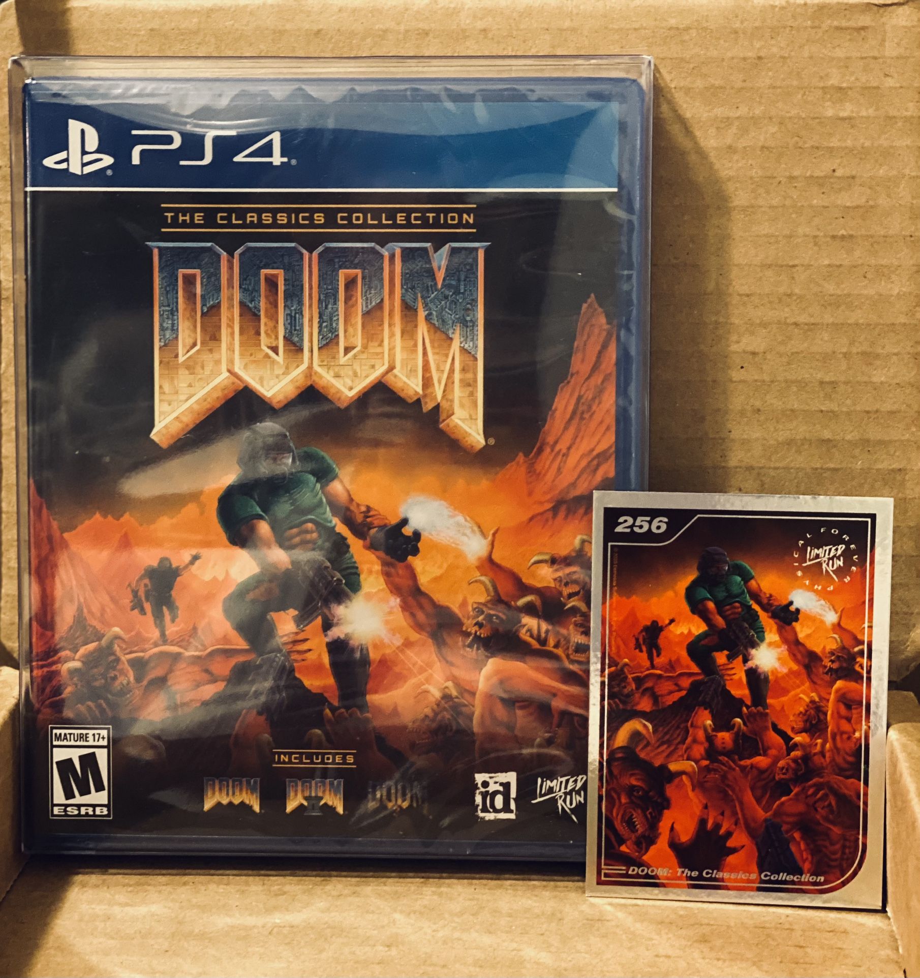 Limited Run #395: DOOM: The Classics Collection PlayStation PS4 w