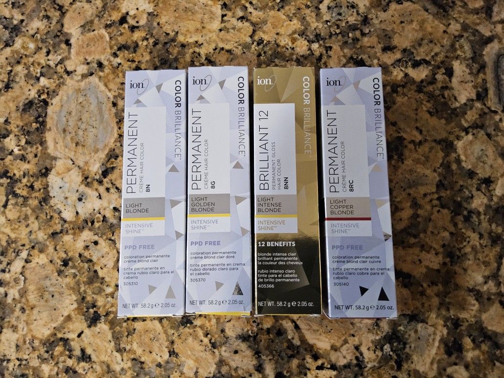 Blond Hair Color 4 Colors