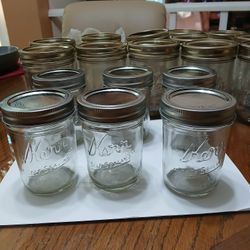 KERR Mason Jars  with Lids