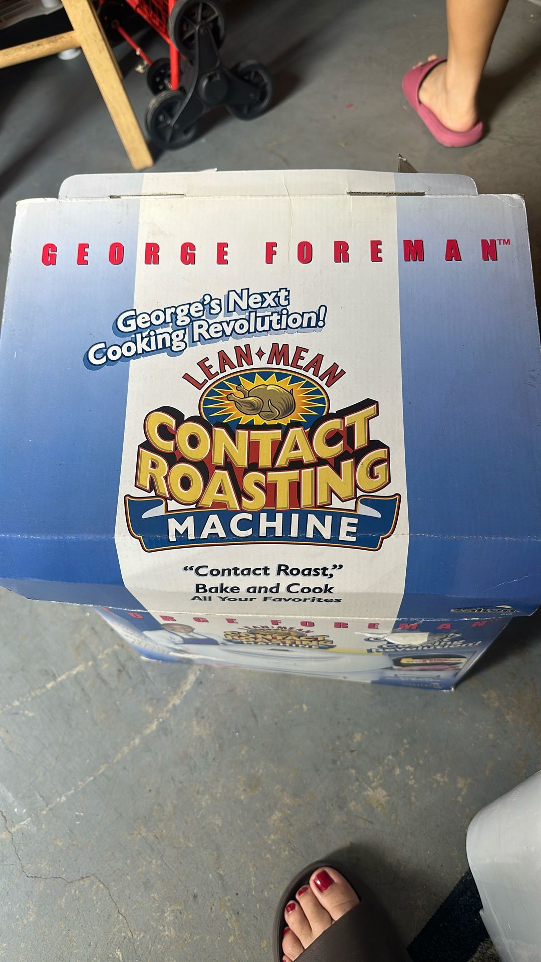 Vintage George Foreman Contact Roasting
