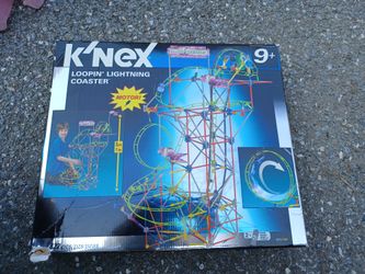 K'nex LOOPIN LIGHTNING Roller Coaster Building Set