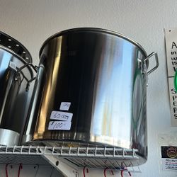 Ollas Tamaleras De Accero Con Tapa De Buena Calidad Buena Marca