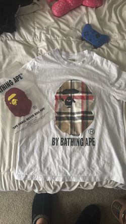 Burberry bape tee