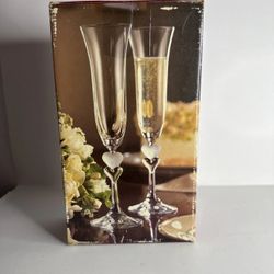 Crystal Champagne Flutes
