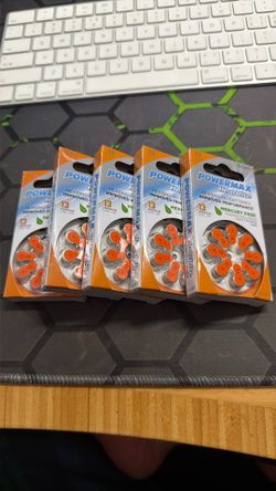 Hearing Aid Battery Size 13 Count 80