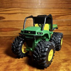 ERTL John Deere ATV Gator 3"x4" Farm Tractor Green Die Cast