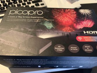 Picopro laser projector