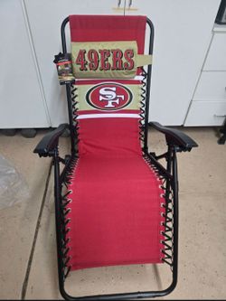 49ers zero gravity chair