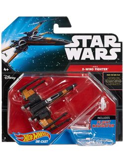 Hot Wheels Star Wars Die-Cast - Poe’s X-Wing Fighter