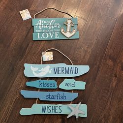 beach mermaid decor items