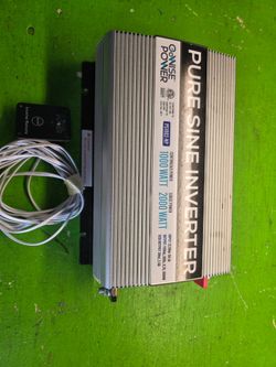 1000 watt pure sine inverter.