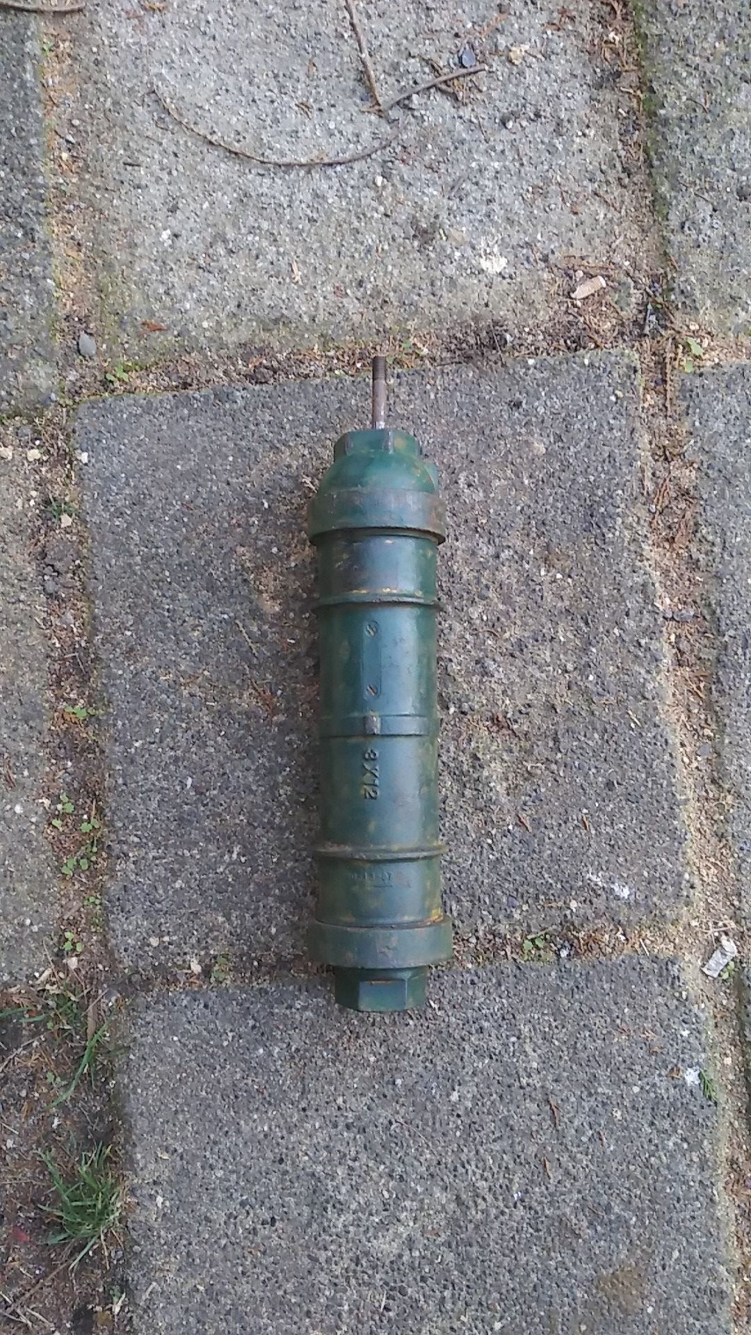 Hand well pump cylinder