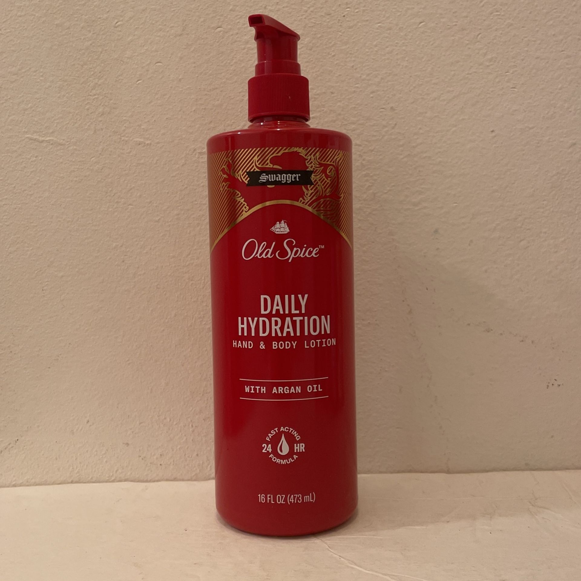 Old Spice Swagger Daily Hydration Hand & Body Lotion with Argan Oil