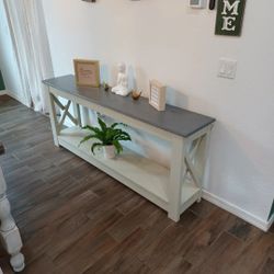 Custom Entryway Console Table