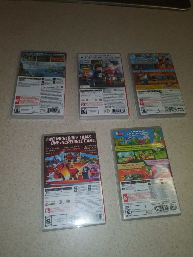 5 Nintendo Switch Games